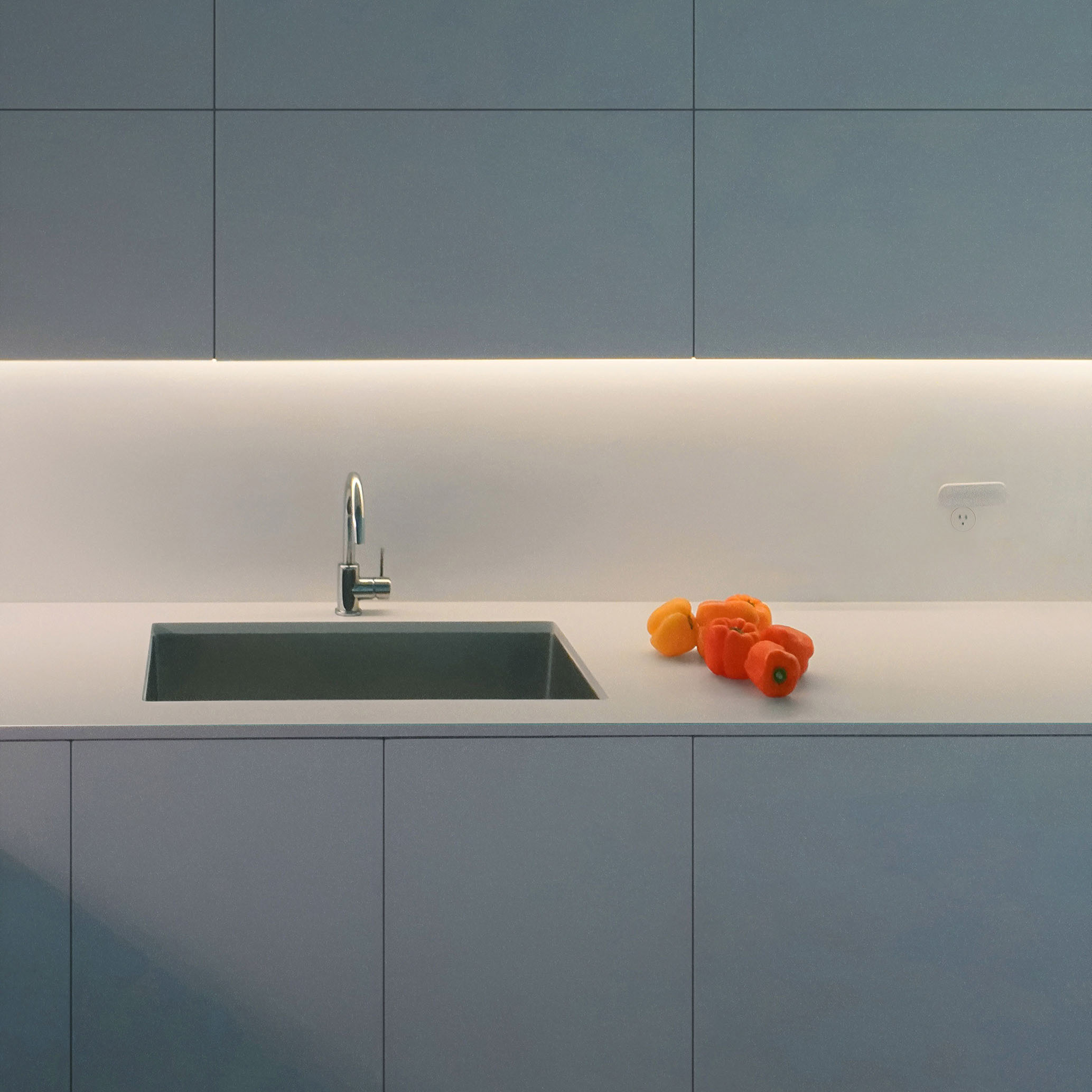 Modern NYC apartment under renovation showing construction work and materials