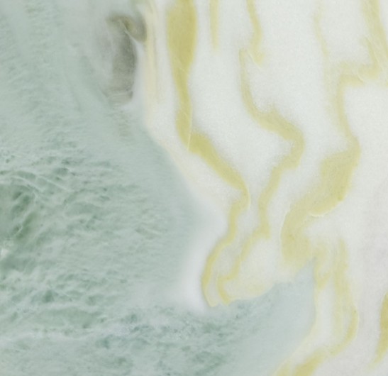Green onyx stone slab