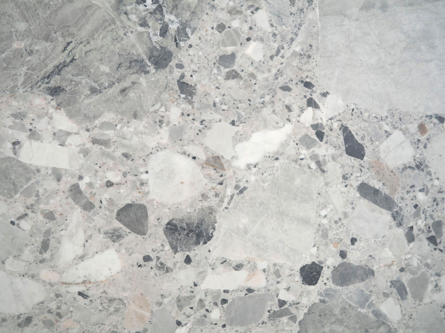 Terrazzo stone surface