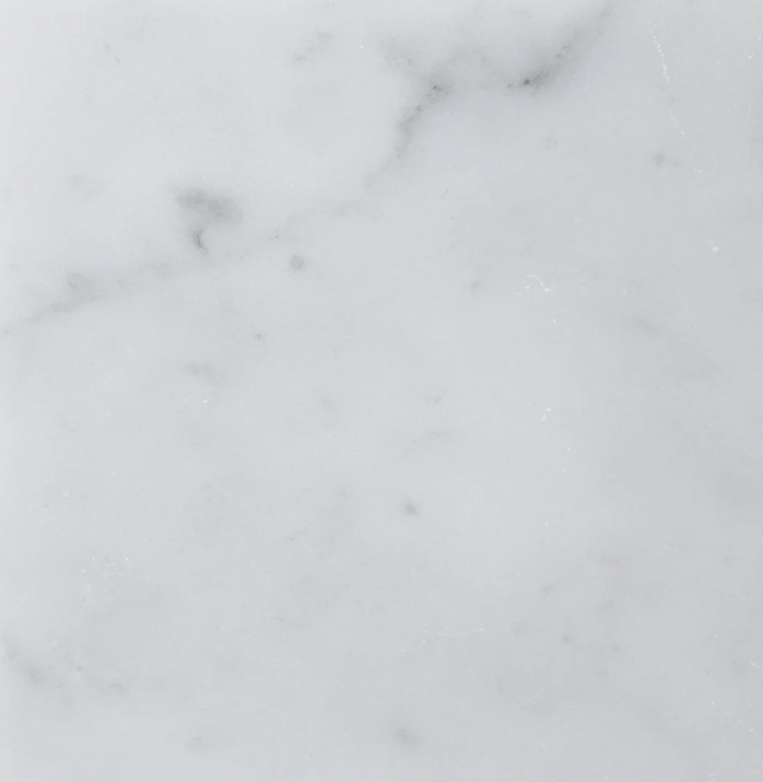 Carrara marble surface